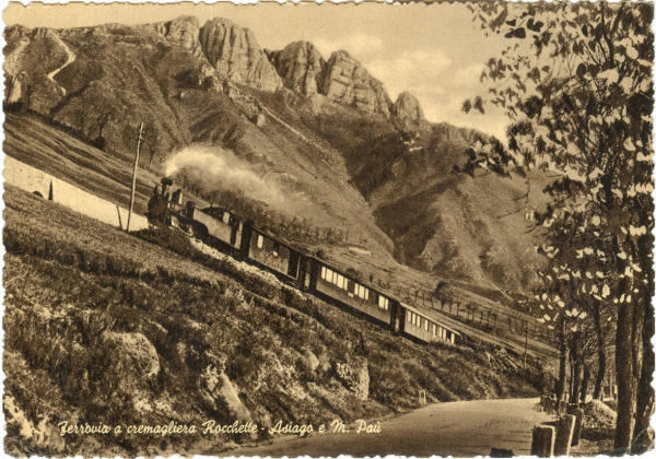 Asiago - Ferrovia Rocchettte 1953