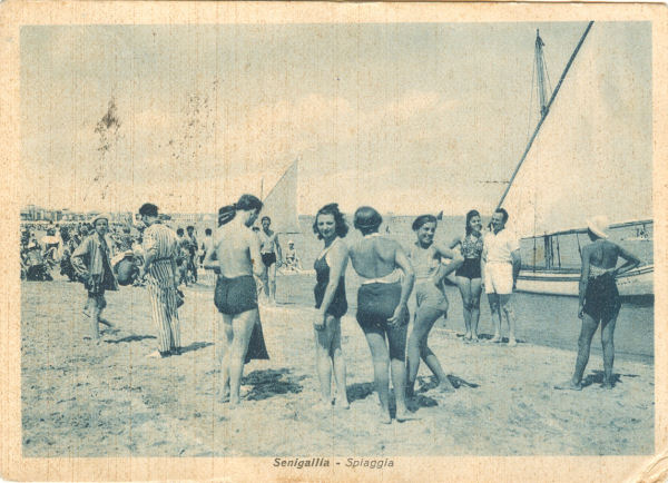 Senigallia - La Spiaggia 1945
