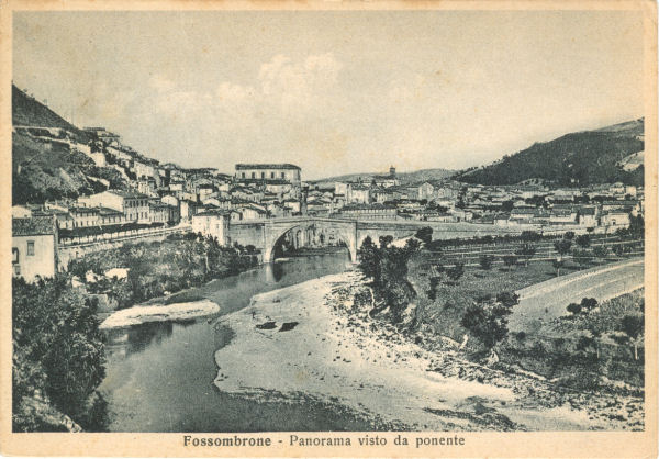 Fossombrone - Panorama 1939