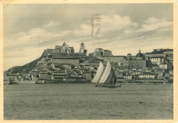 Ancona - Panorama dal Mare 1939