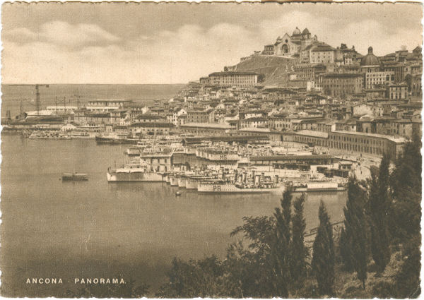 Ancona - Panorama 1946