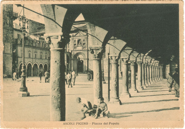 Ascoli Piceno - Piazza del Popolo 1938