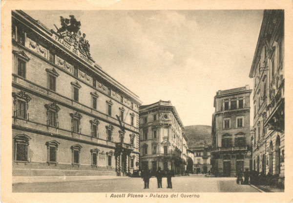 Ascoli Piceno - Palazzo del Governo 1948