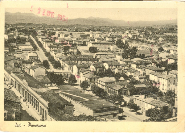Jesi - Panorama 1955