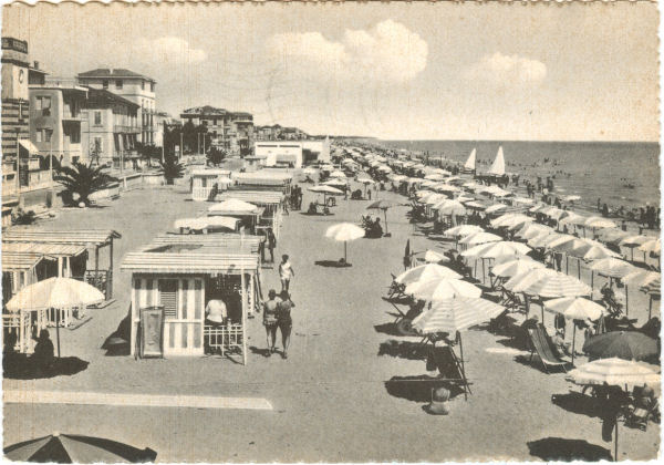 Porto San Giorgio - la Spiaggia 1960