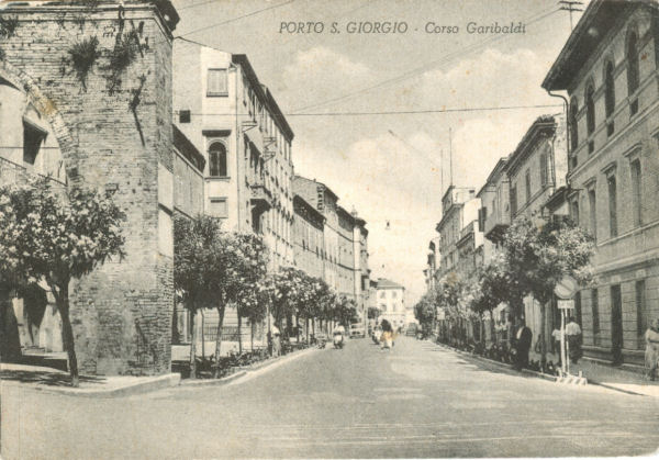 Porto San Giorgio - Corso Garibaldi 1958
