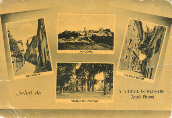 S. Vittoria in Matenano - Vedute 1956