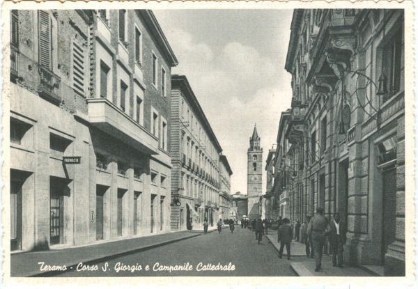 Teramo - Corso San Giorgio 1955