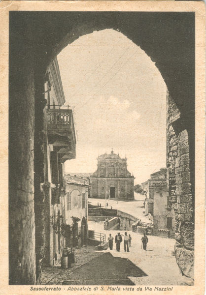 Sassoferrato - Abbaziale S. Maria 1949