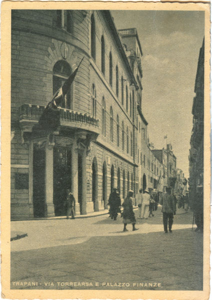 Trapani - via Torrearsa 1943