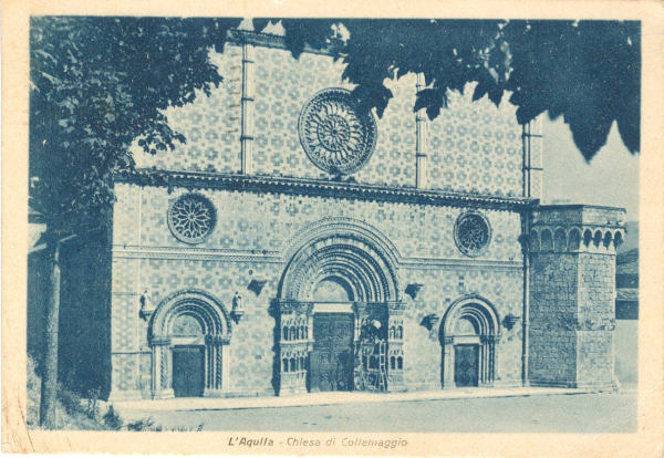L'Aquila - Chiesa di Collemaggio 1943