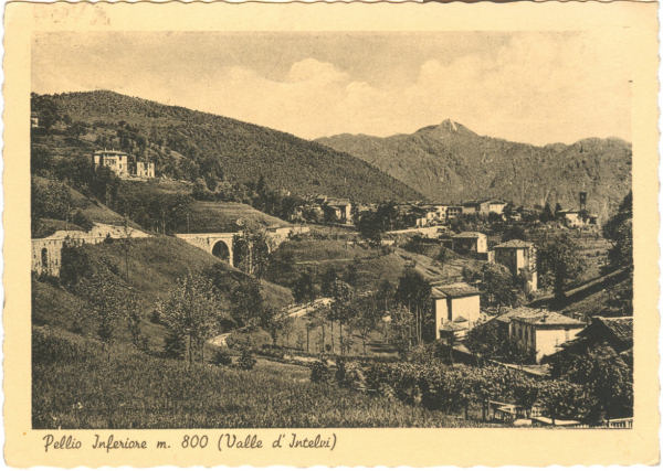 Pellio Inferiore - Panorama 1951