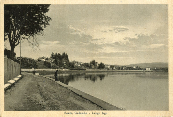 Sesto Calende - Lungo Lago 1939