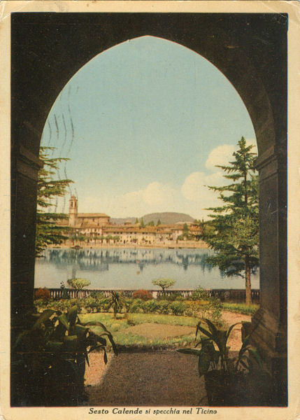 Sesto Calende - Panorama 1952