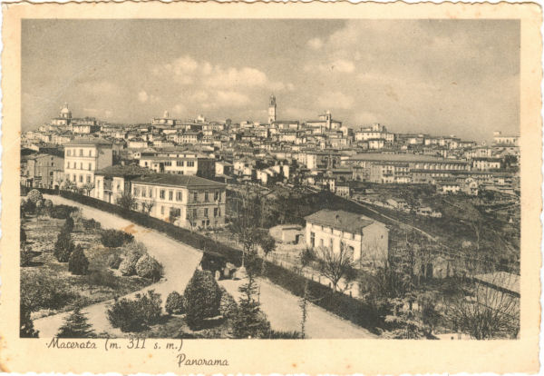 Macerata - Panorama 1940