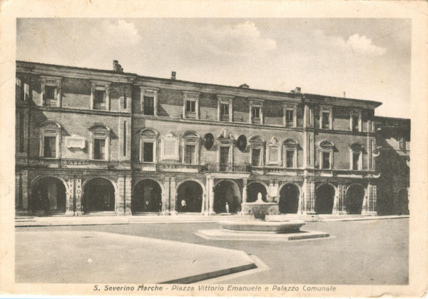 San Severino Marche - Palazzo Comunale 1939