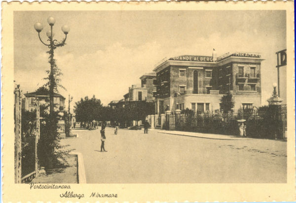 Porto Civitanova - Albergo Miramare 1950