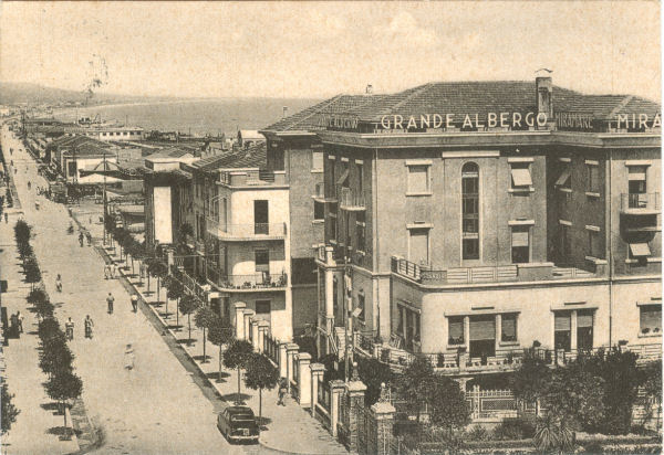 Porto Civitanova - viale Matteotti 1957