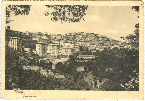 Perugia - Panorama 1937