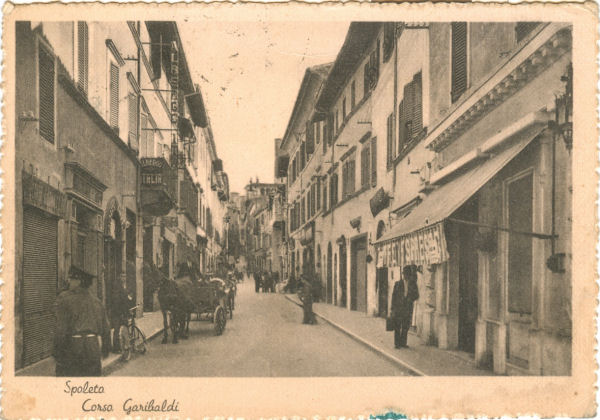Spoleto - Corso Garibaldi 1941