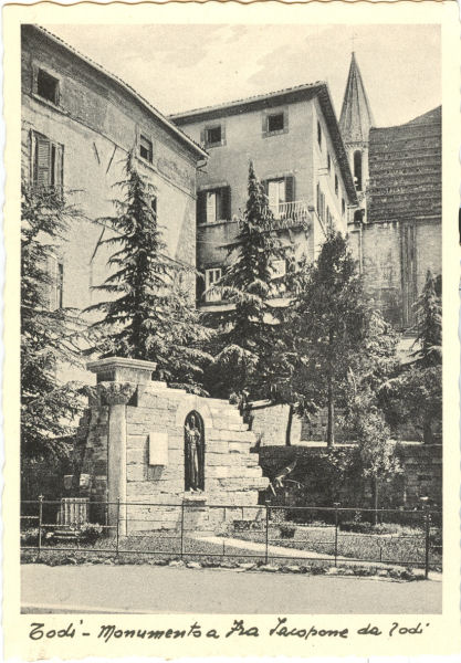 Todi - Monumento a Fra Jacopone 1936