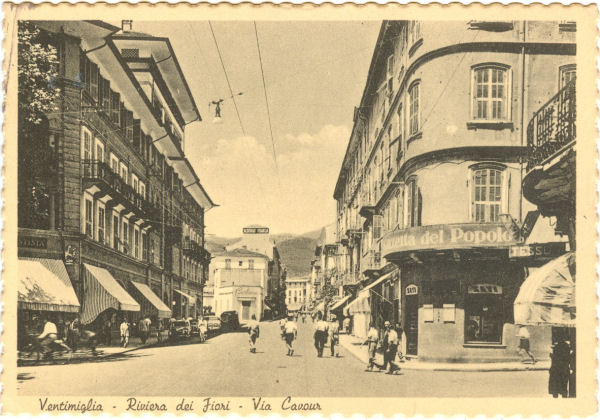 Ventimiglia - via Cavour 1937