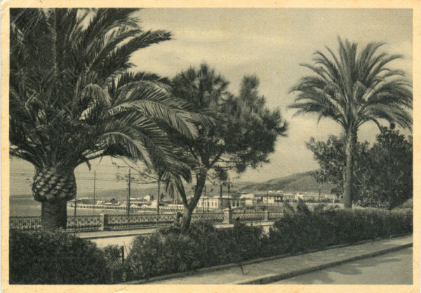 Reggio Calabria - Panorama da via Marina 1939