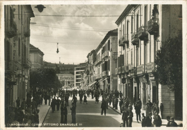 Campobasso - Corso Vittorio Emanuele III 1938