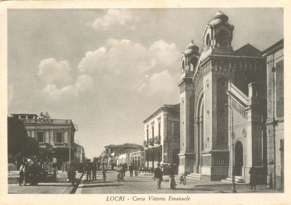 Locri - Corso Vittorio Emanuele 1955