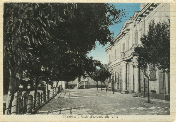 Tropea - Viale alla Villa 1955
