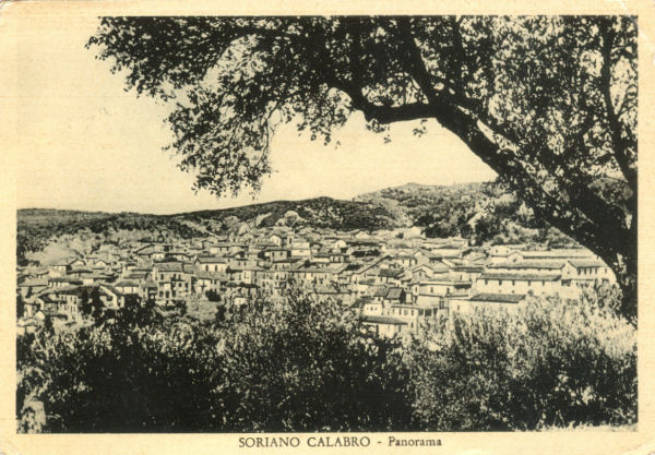 Soriano Calabro - Panorama 1955