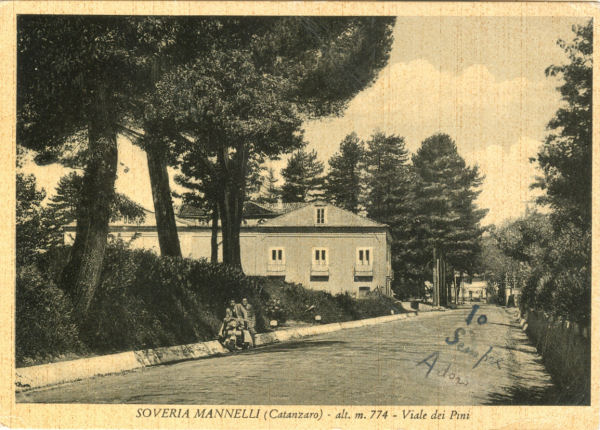 Soveria Mannelli - viale dei Pini 1953