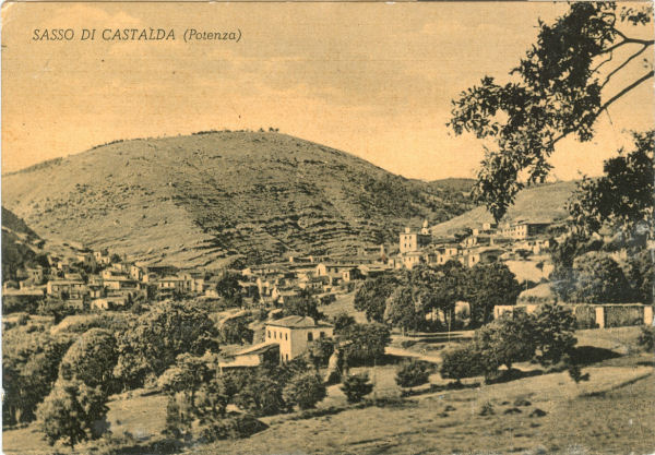 Sasso di Castalda - Panorama 1954