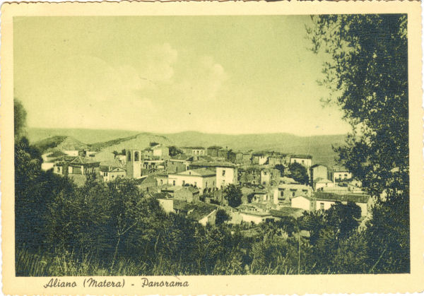 Aliano - Panorama 1958