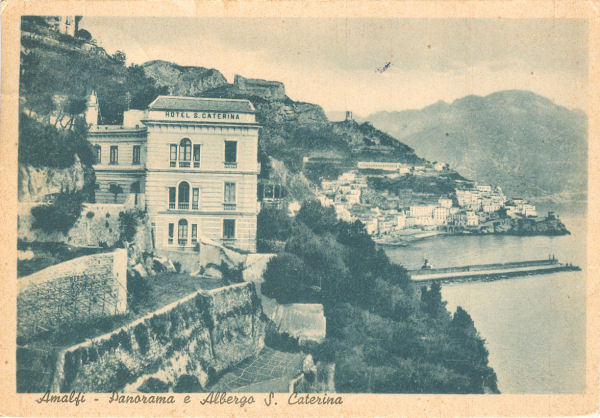 Amalfi - Panorama Albergo S. Caterina 1951