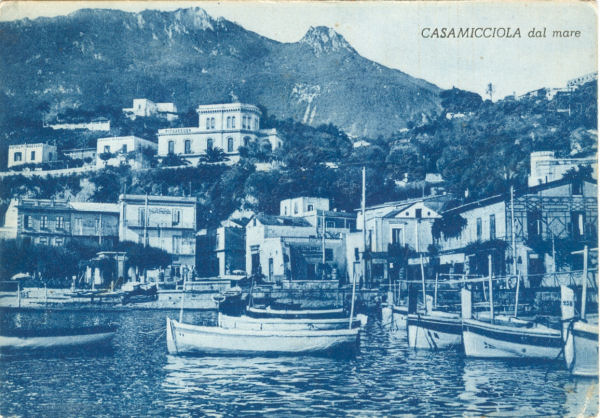 Casamicciola - Panorama dal Mare 1959