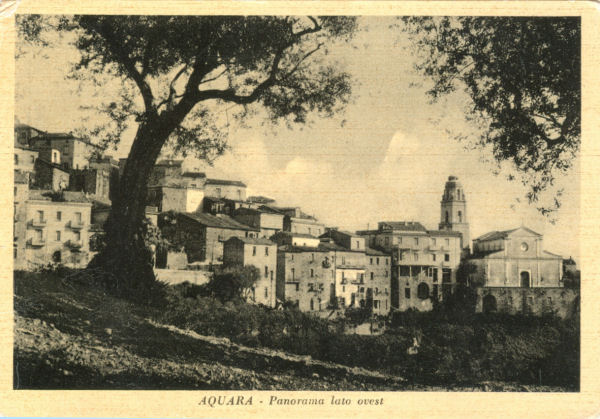 Aquara - Panorama 1957