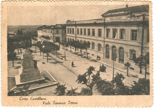 Civita Castellana - Viale Tommaso Tittoni 1942
