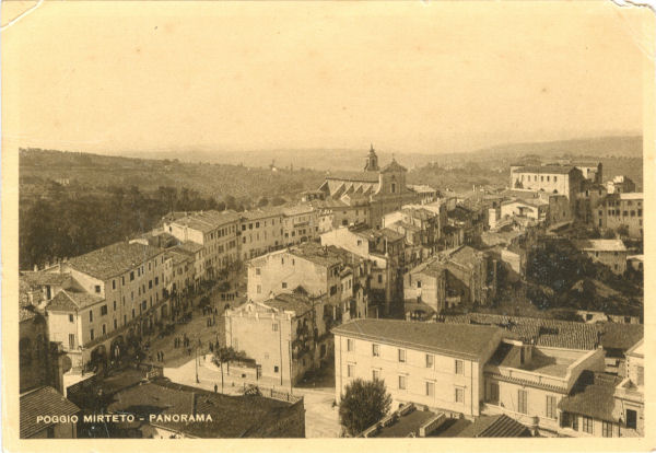 Poggio Mirteto - Panorama 1935