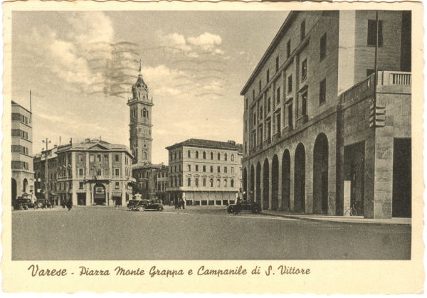 Varese - Piazza Monte Grappa 1938