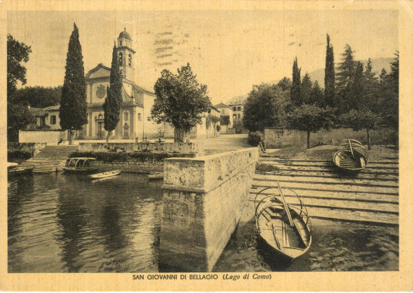 San Giovanni di Bellagio - Panorama 1944