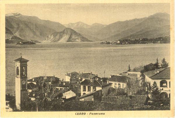 Cerro - Panorama Lago Maggiore