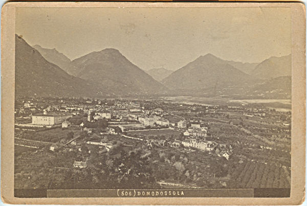 Domodossola - Foto in Lastra originale