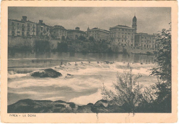 Ivrea - Panorama della Dora