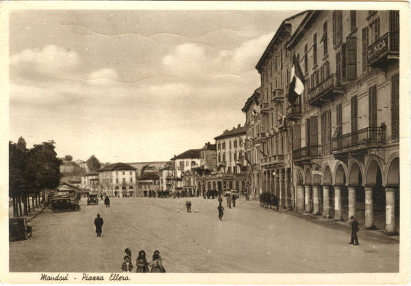 Mondov - Piazza Ellero 1956