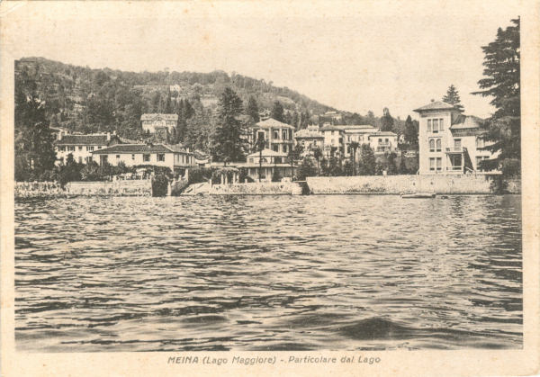 Meina - Panorama dal Lago 1949