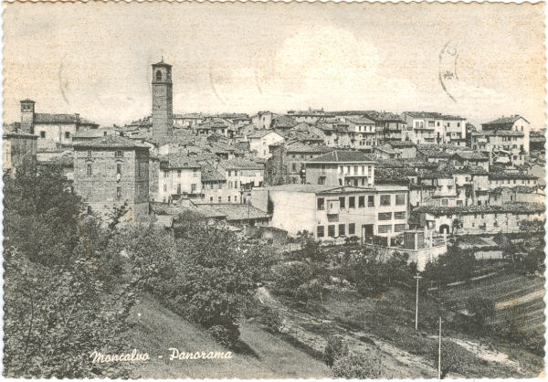 Moncalvo - Panorama 1962