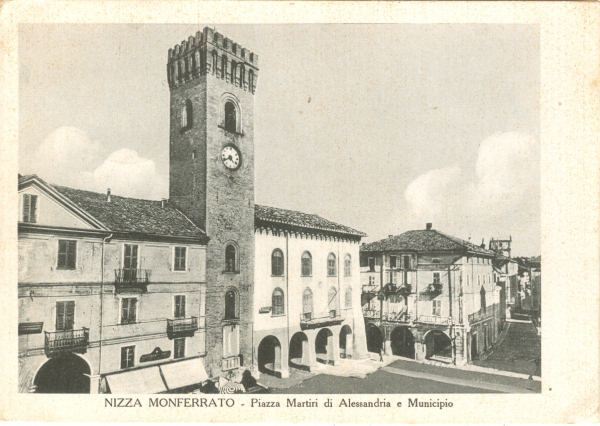 Nizza Monferrato - Piazza Martiri di Alessandria 1957