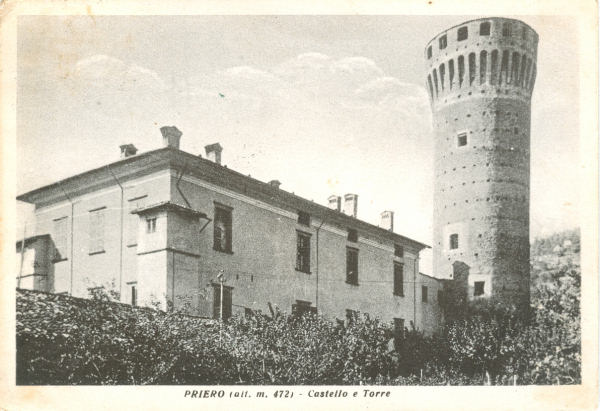Priero - il Castello 1958