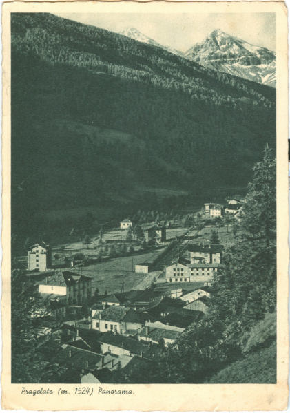 Pragelato - Panorama 1938